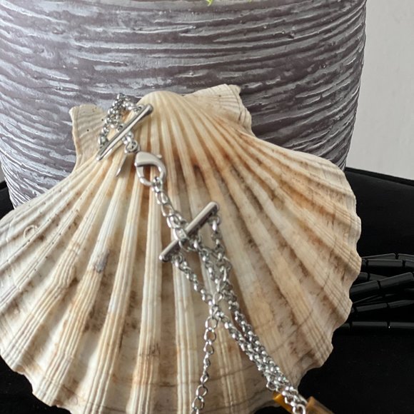 Lia Sophia beaded multi-strand necklace - Picture 4 of 4